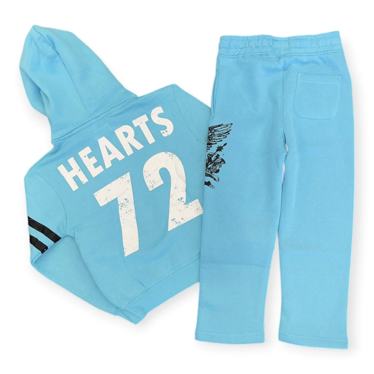 FWD: BOYS Broken Hearts Fleece Crop Set