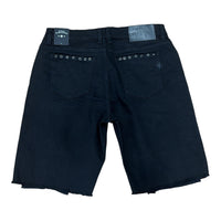 JORDAN CRAIG: Distressed Rhinestone Shorts JBP109S