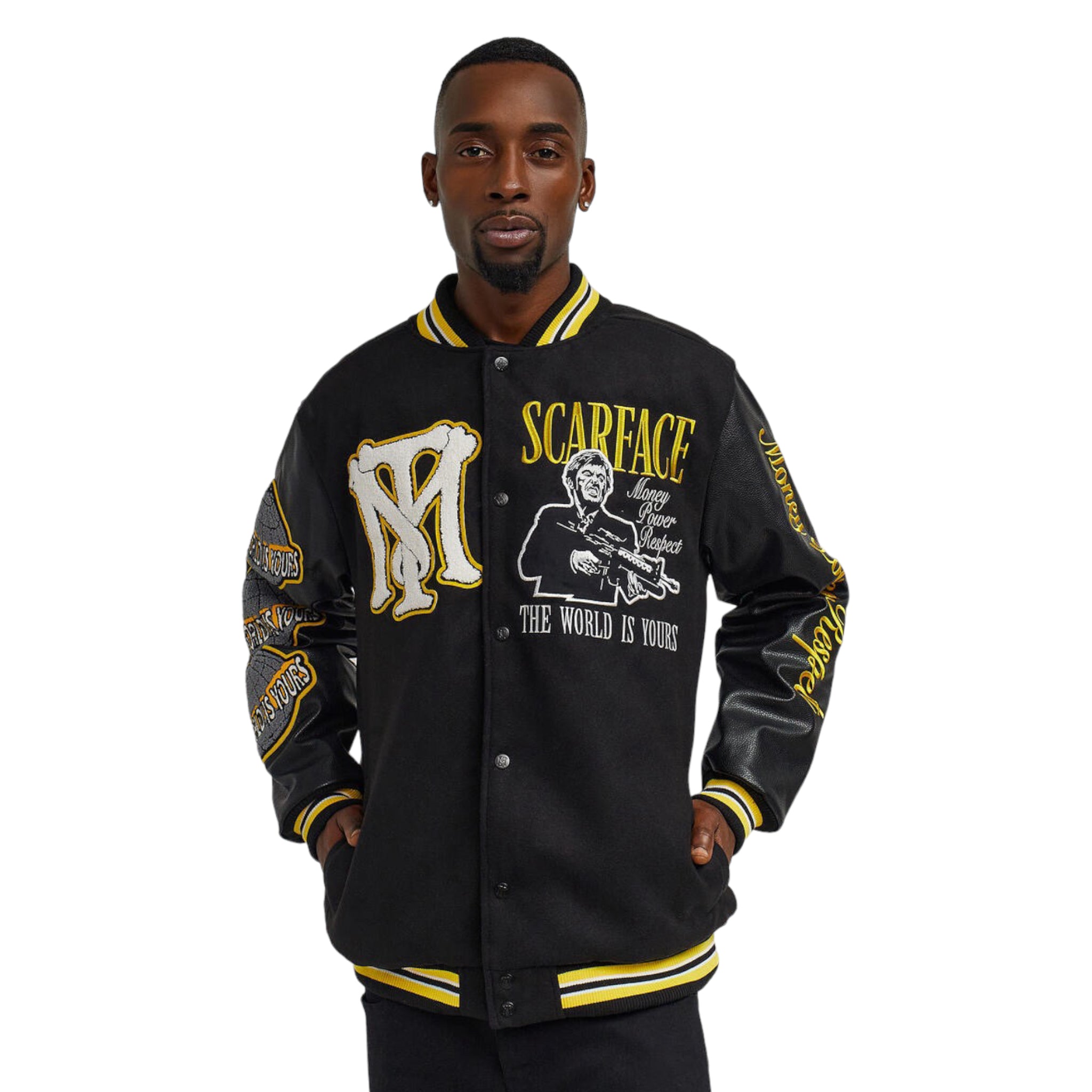 Varsity jacket scarface sale