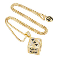KING ICE: Dice Necklace