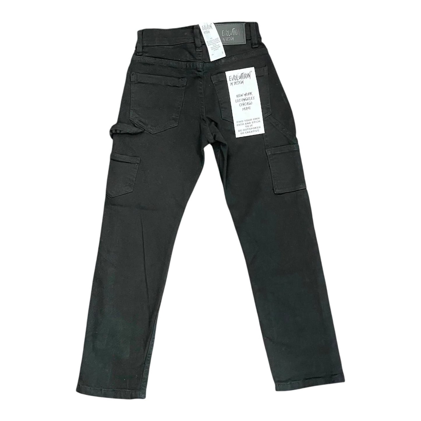 EVOLUTION: BOYS Staple Pockets Relaxed Twill Pants 330455