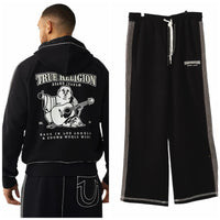 TRUE RELIGION: Super T baggy Zip Up Sweatset