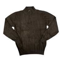 TR PREMIUM: 1/4 Zip Mockneck Sweater TRCK-11556