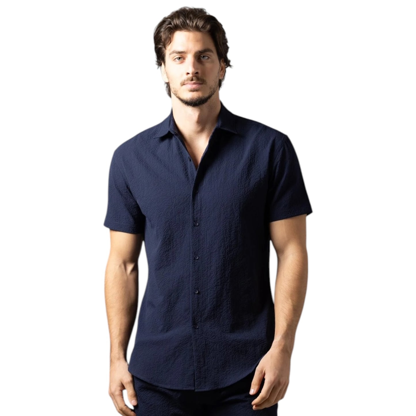 BE SPOKE: SS Button Up 242190
