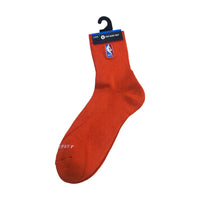 FOR BARE FEET: Classic NBA Logoman Crew Socks