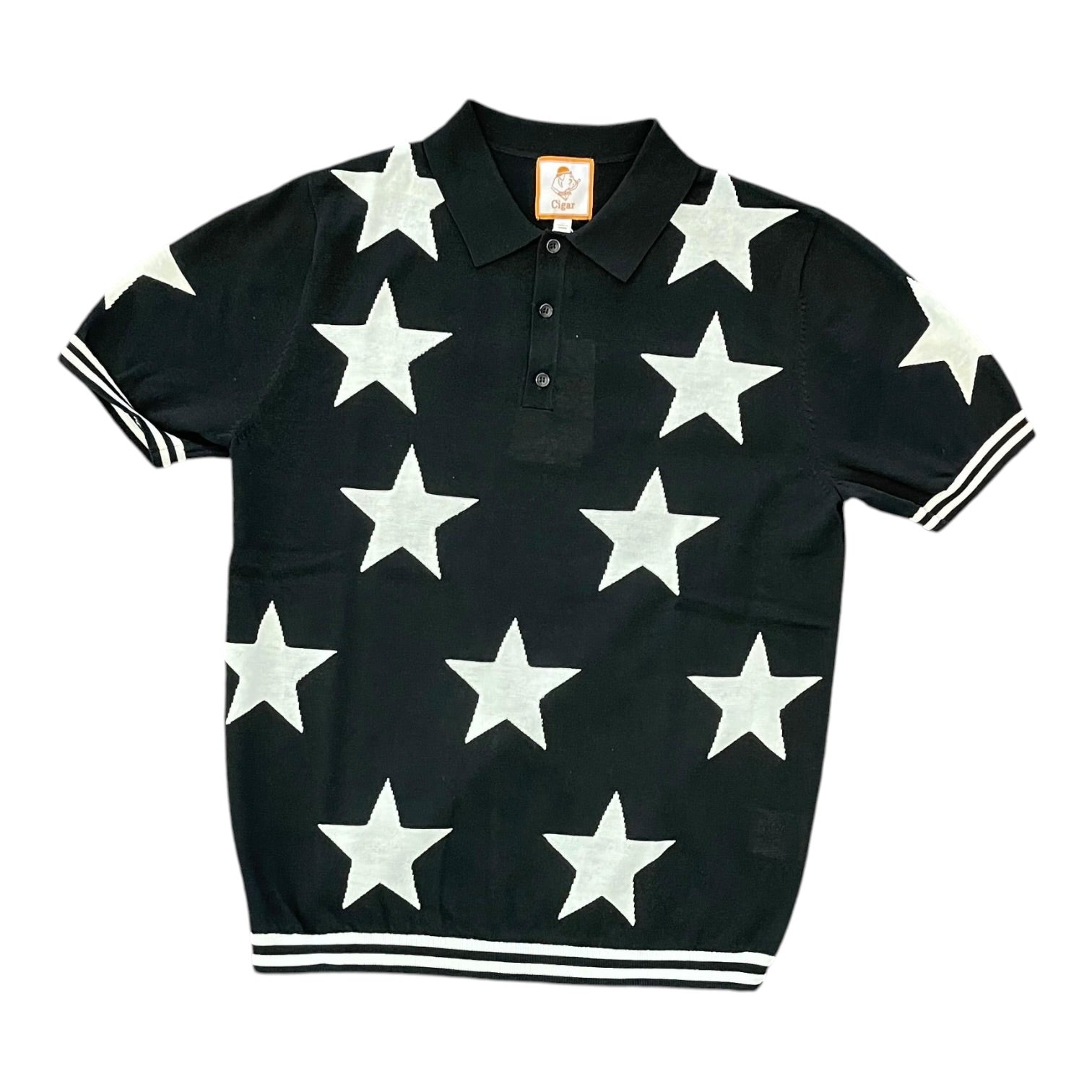 CIGAR COUTURE: SS Polo Knit PJ-1610