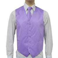 BRAND Q:  Solid Satin Vest 10