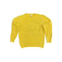 CIGAR COUTURE: Chenille Crew Neck Sweater SC-440