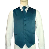 BRAND Q:  Solid Satin Vest 10