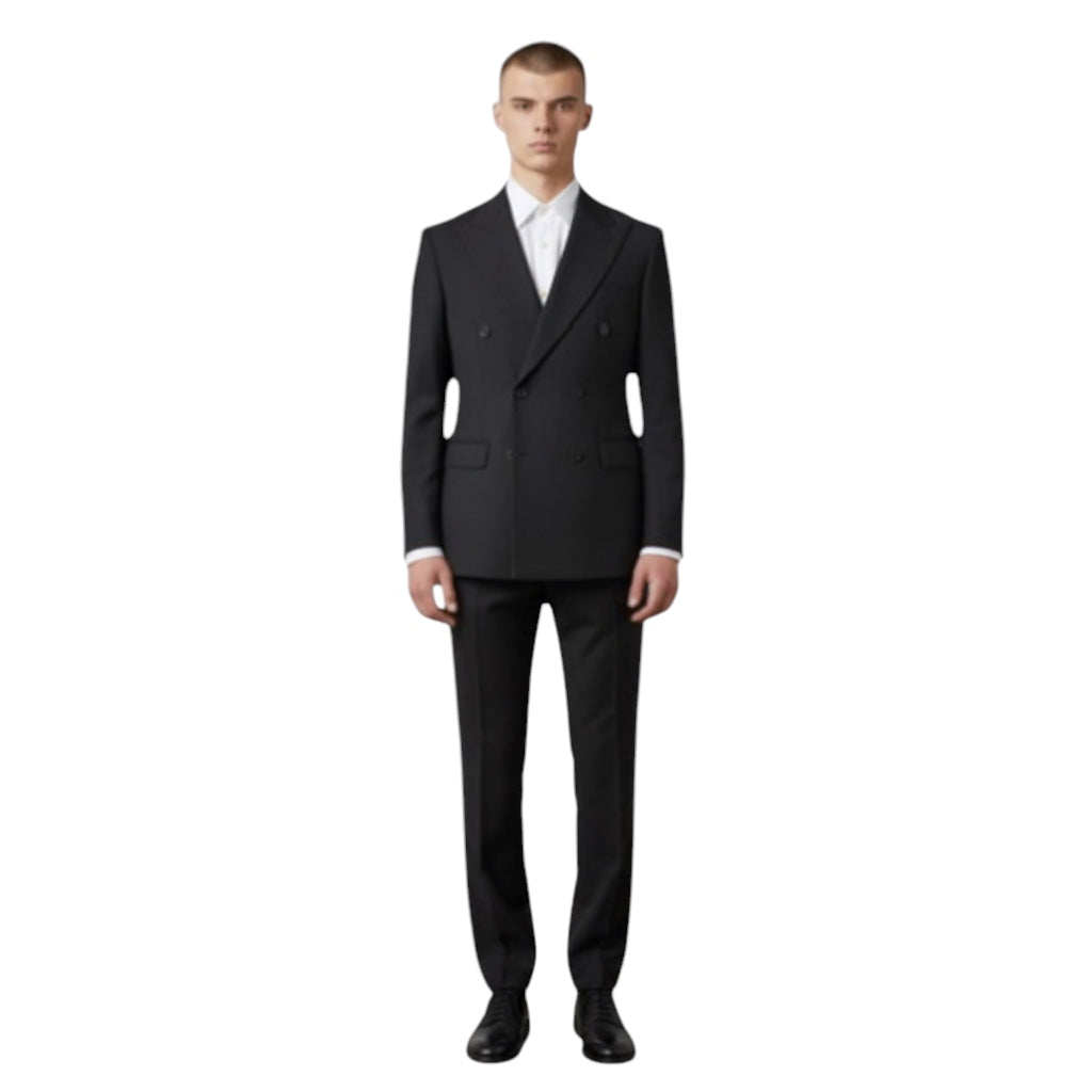 NOAH JOHN: Ultra Slim Double Breast 2pc Suit