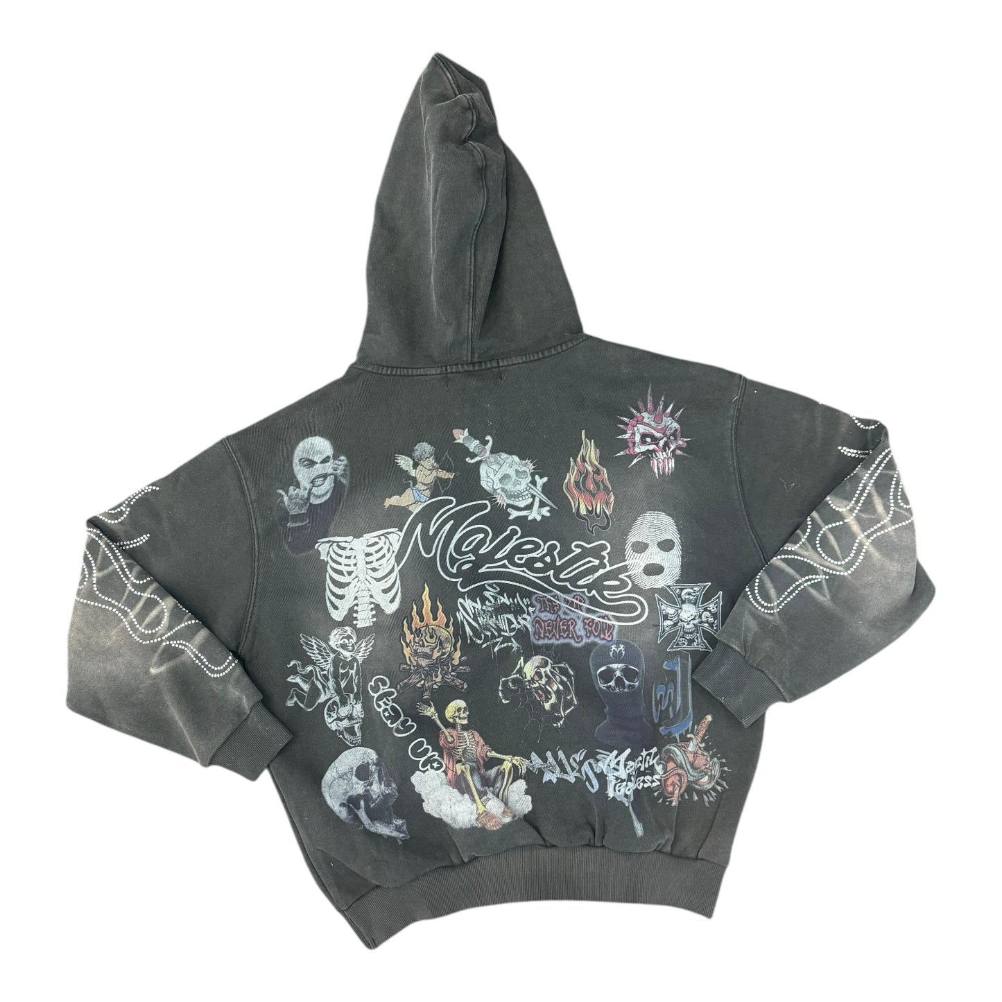 MAJESTIK: Majestik Dept. Zip Hoodie FH2508