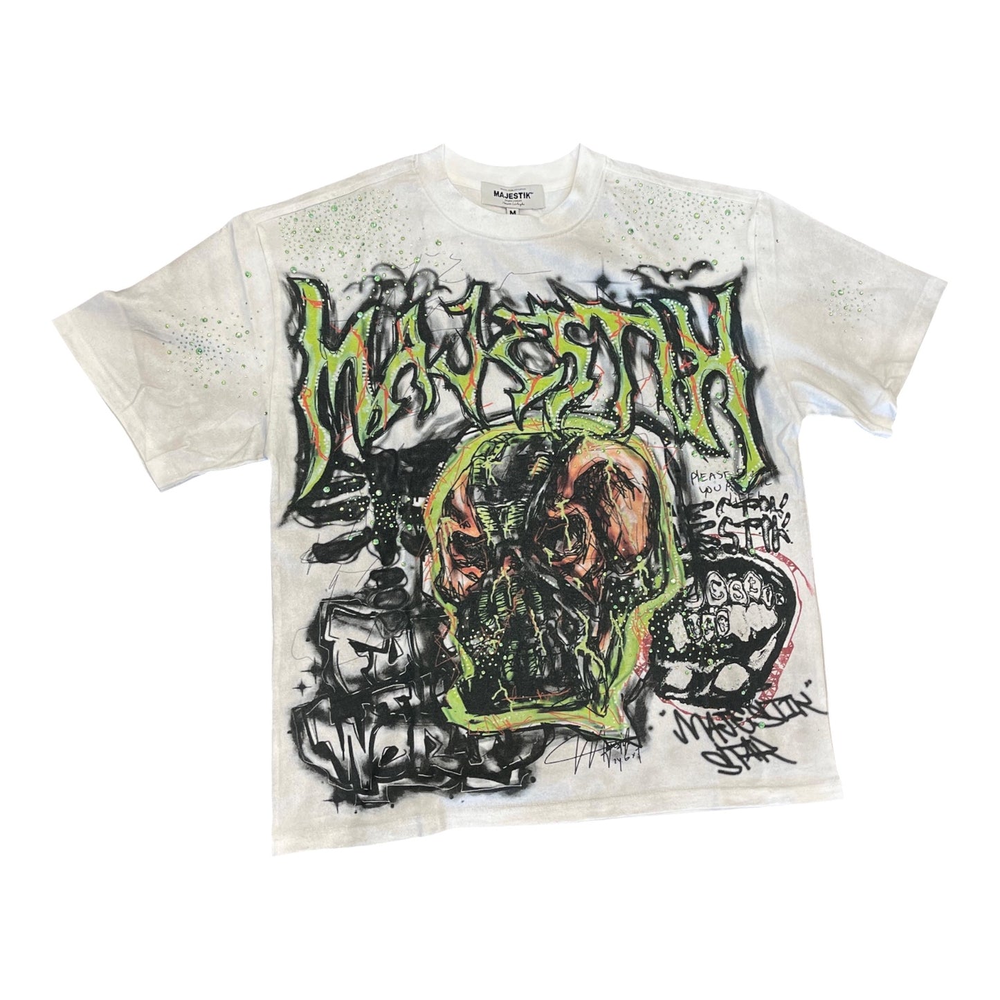 MAJESTIK: Star SS Tee TE26402