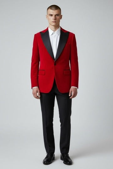 NOAH JOHN: Solid Velvet Sports Coat