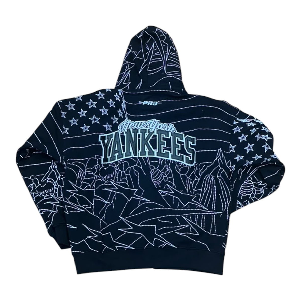 PRO STANDARD: Yankees AOP Zip Hoodie LNY5316496