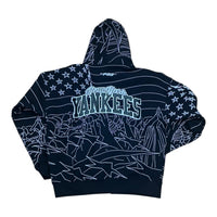 PRO STANDARD: Yankees AOP Zip Hoodie LNY5316496