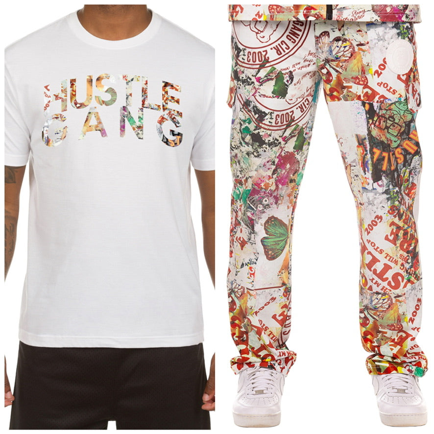 HUSTLE GANG: Ellora Pant Set 6213/6109