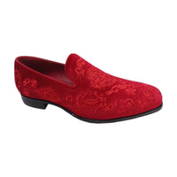 TERRONI: Velvet Embroidered Loafer S44