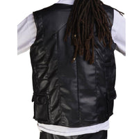 POLITICS: PU Leather Vest