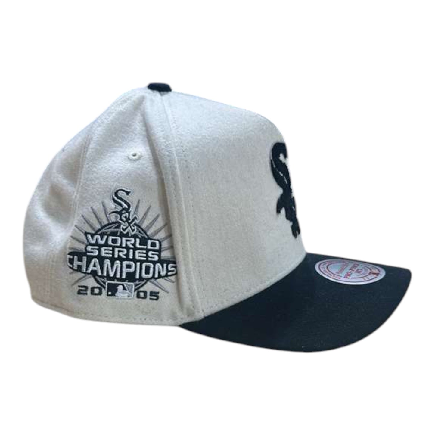 MITCHELL & NESS: White Sox Cream Team Snapback