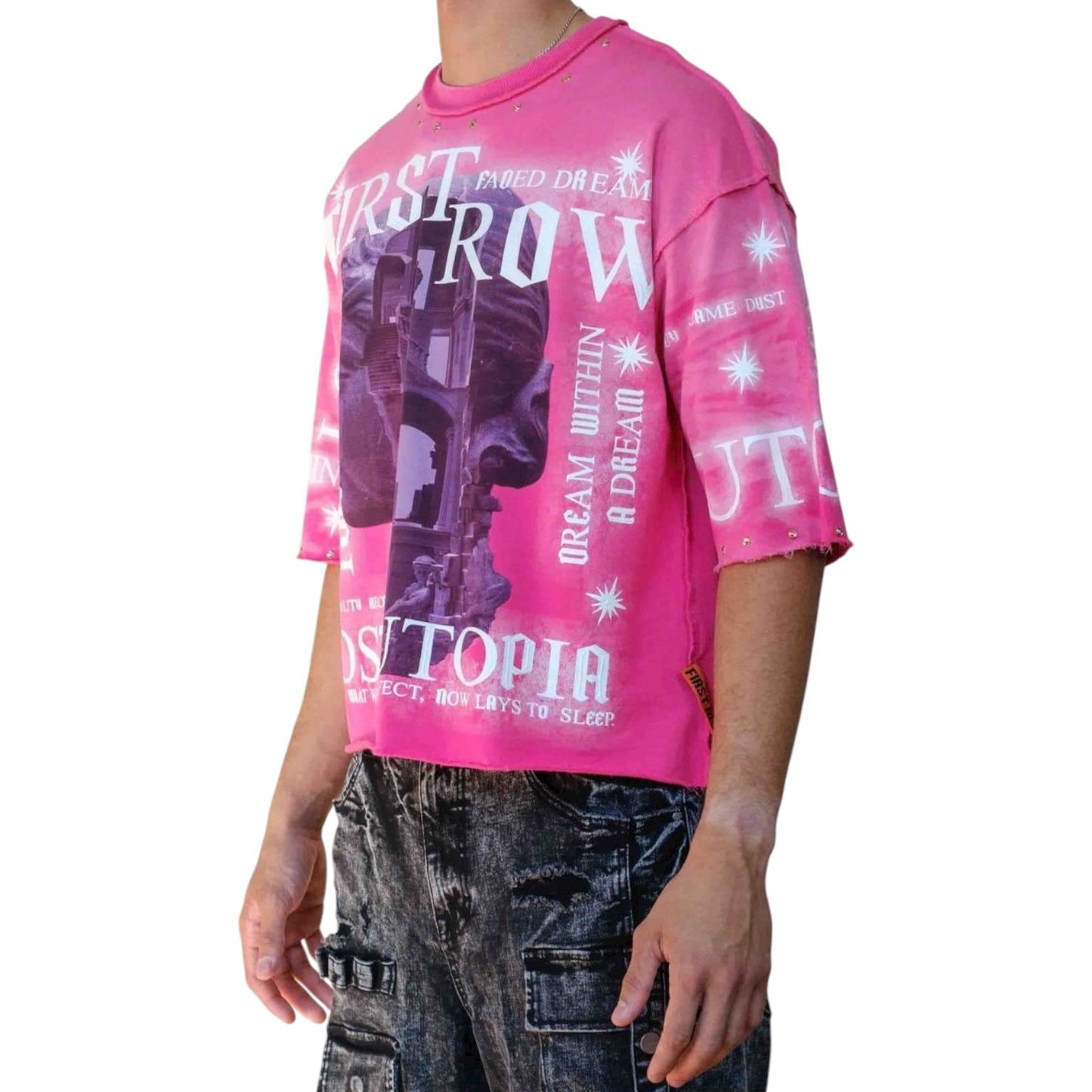 FIRST ROW: Oblivion Crop Tee FRM1038