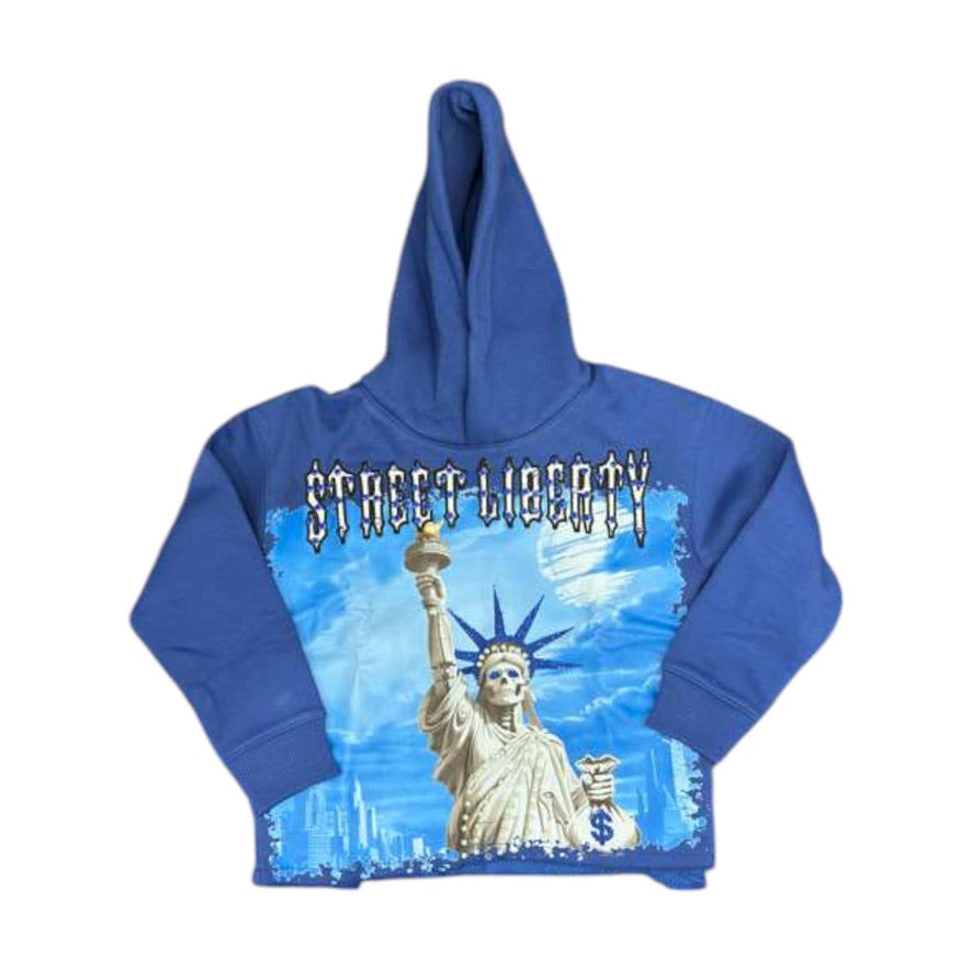 FOCUS: BOYS Street Liberty Crop Hoodie 80771 – On Time Fashions
