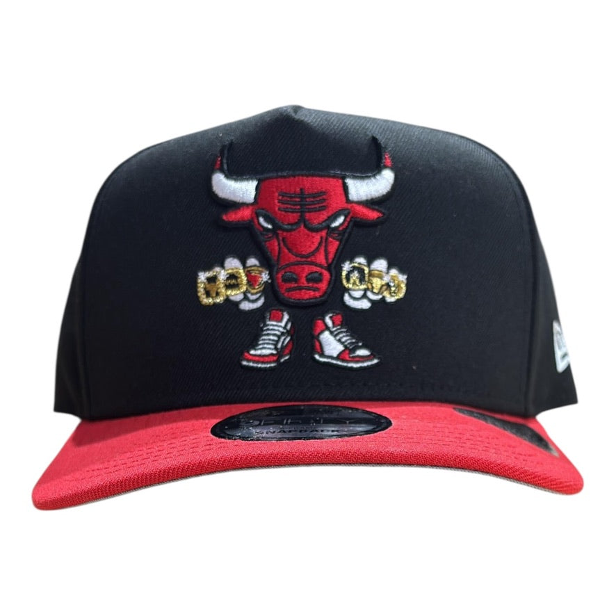 NEW ERA: Bulls Cartoon A Frame 60800184