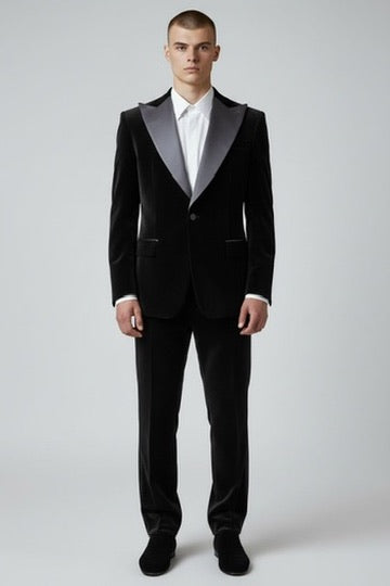 NOAH JOHN: Solid Velvet Sports Coat