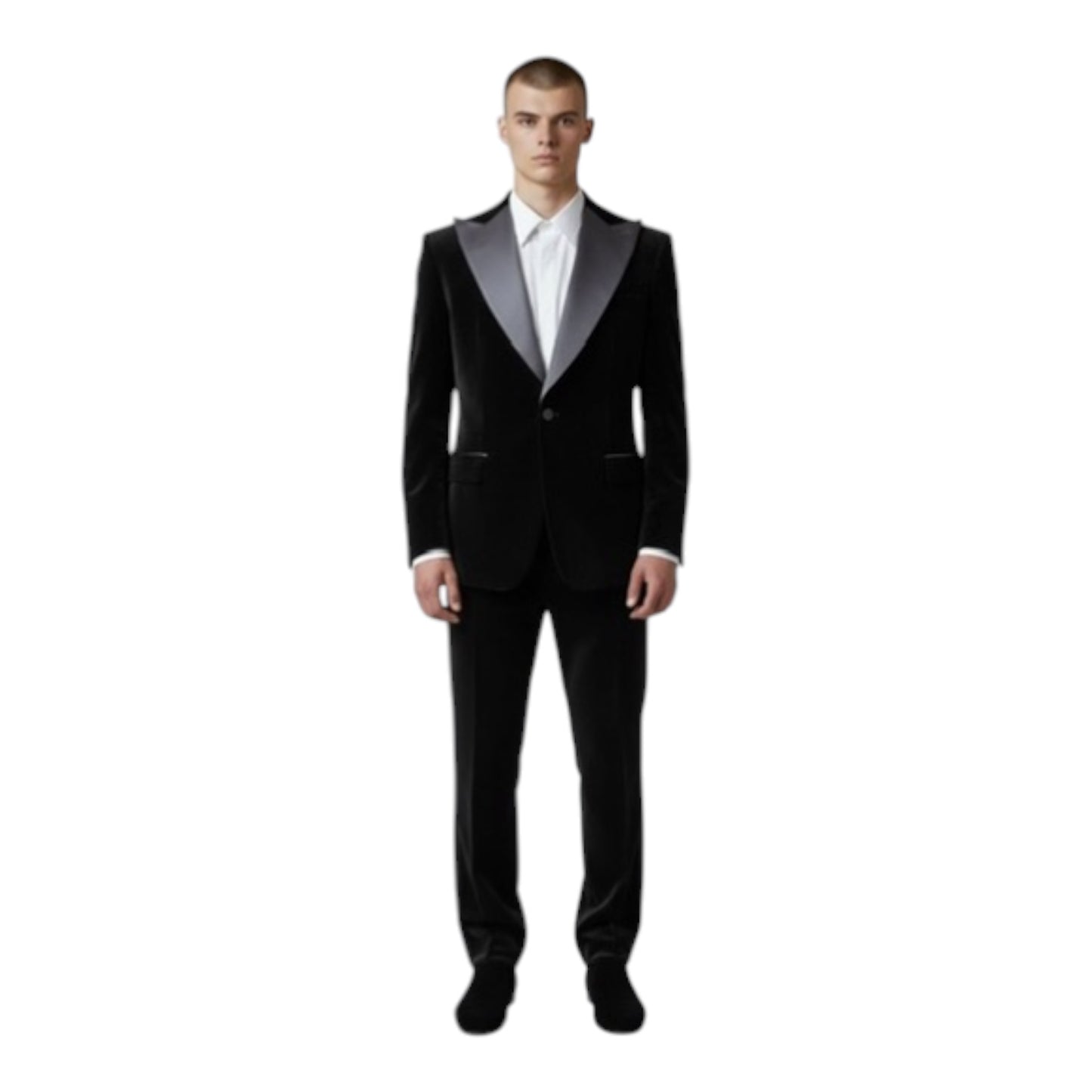 NOAH JOHN: Solid Velvet Sports Coat