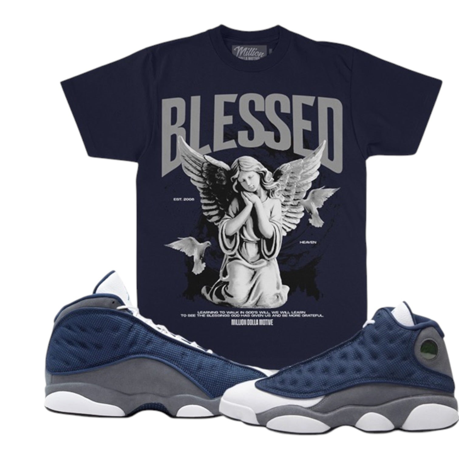 MILLION DOLLA MOTIVE: Blessed Angel 2.0 SS Tee