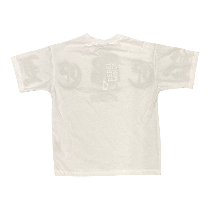 REBEL MINDS: Chenille Rebel Tee 852-B112