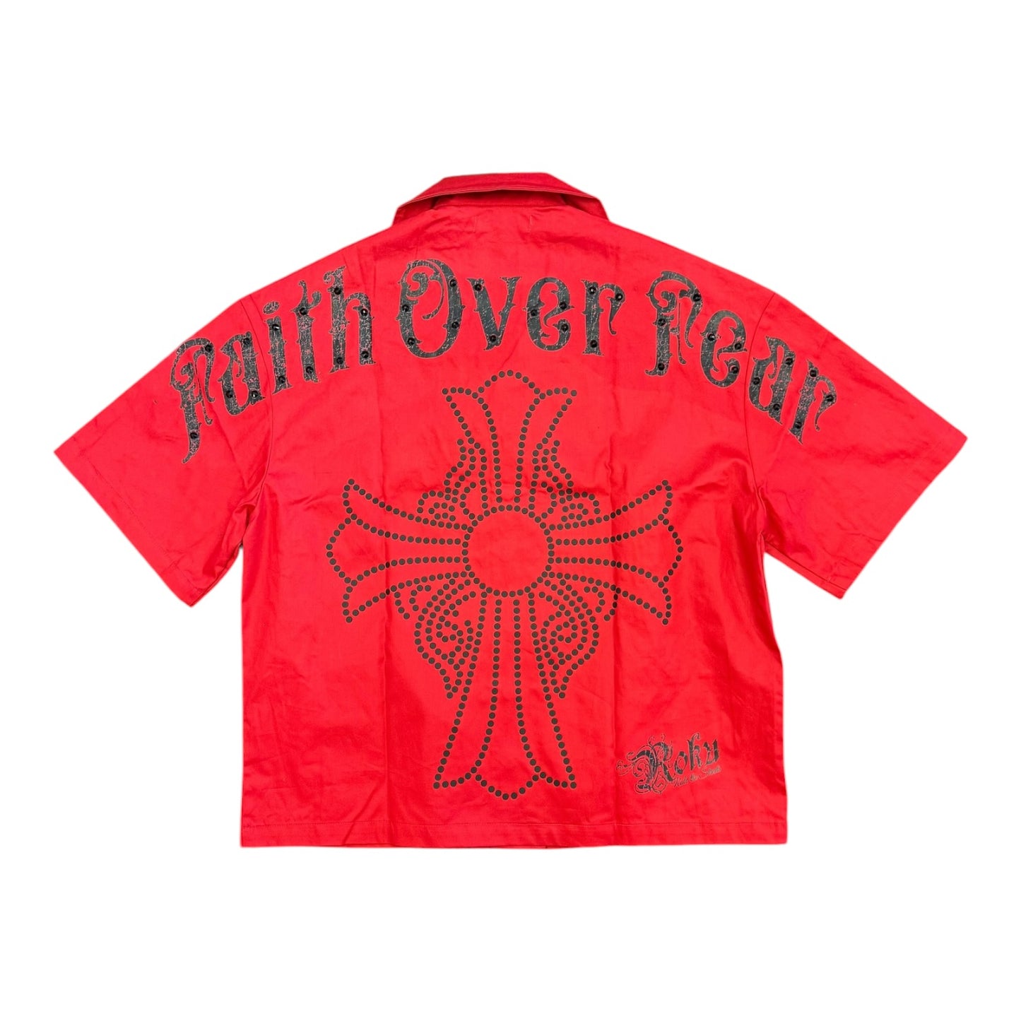 ROKU STUDIO: Street Saints Twill SS Tee RK1482030