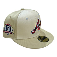 NEW ERA: Braves Raffia Front Fitted 60417739