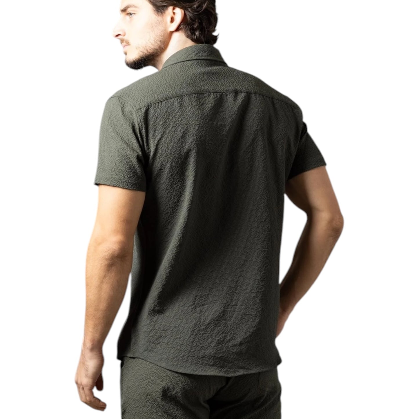 BE SPOKE: SS Button Up 242190