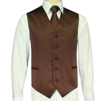 BRAND Q:  Solid Satin Vest 10