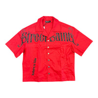 ROKU STUDIO: Street Saints Twill SS Tee RK1482030