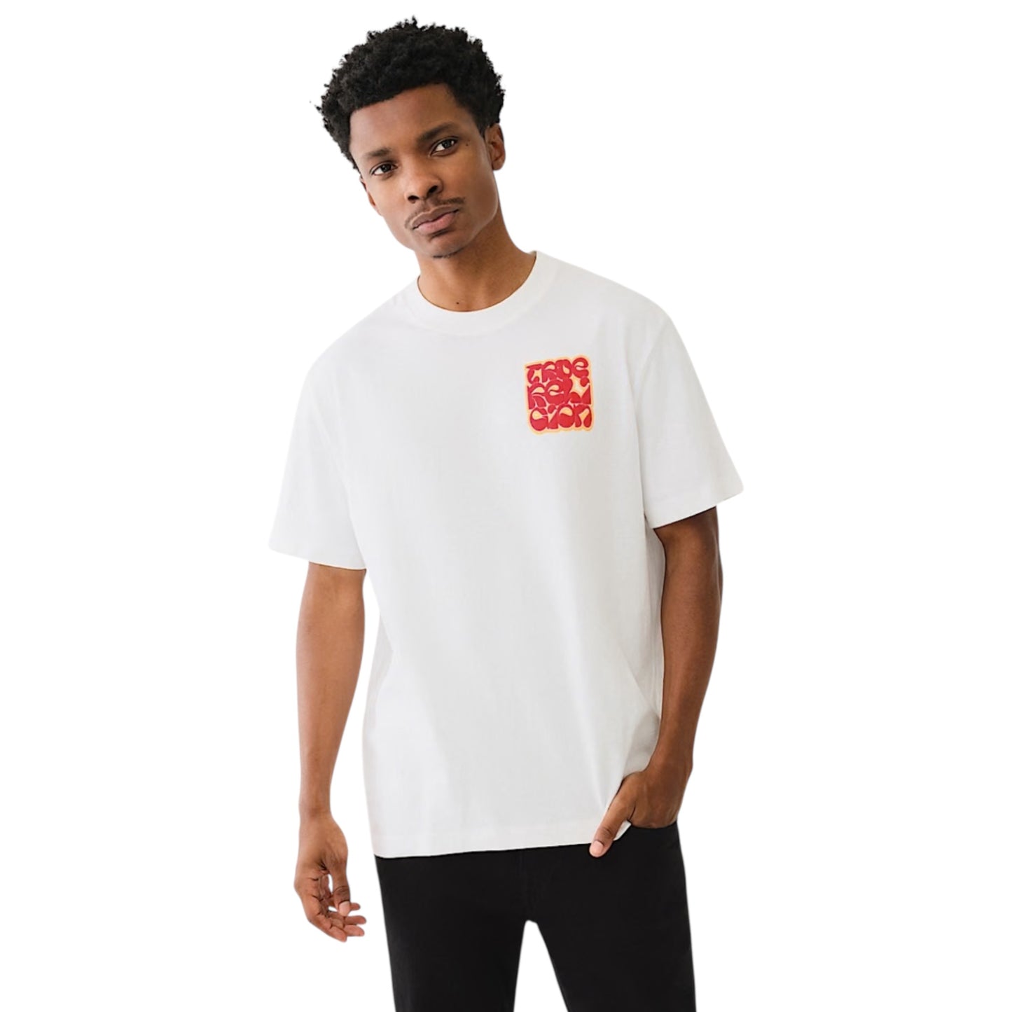 TRUE RELIGION: True Dove SS Tee 109121