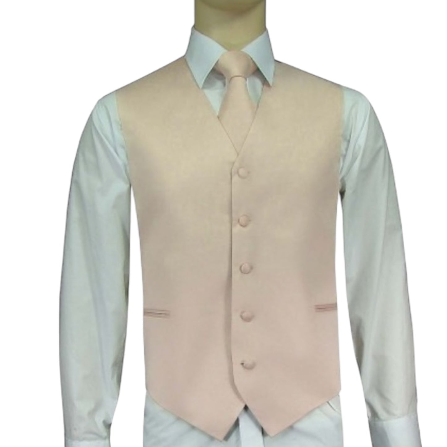 BRAND Q:  Solid Satin Vest 10