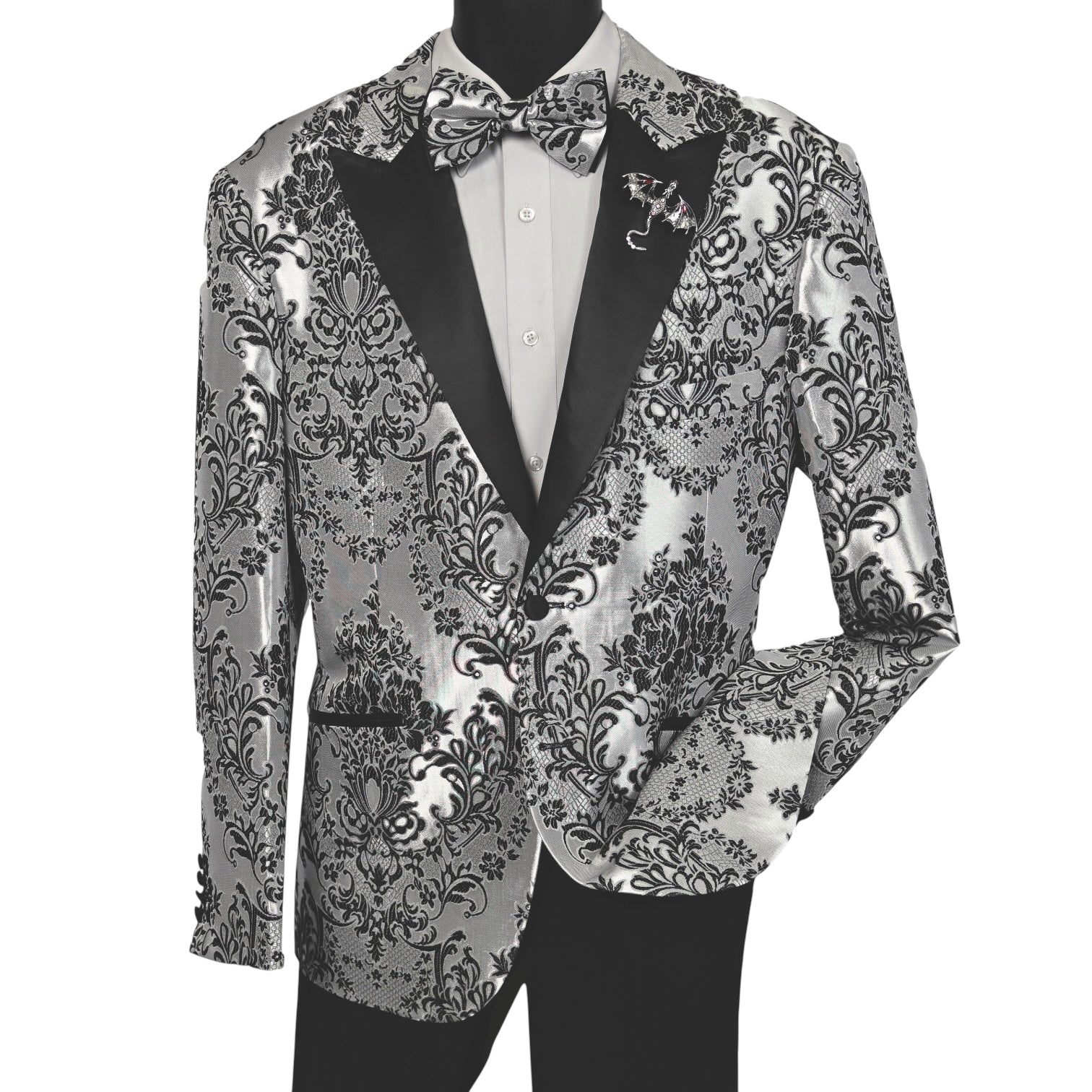 MAZARI: Metallic Blazer 9592