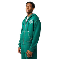 TRUE RELIGION: Crest Boxy Zip Up 110150