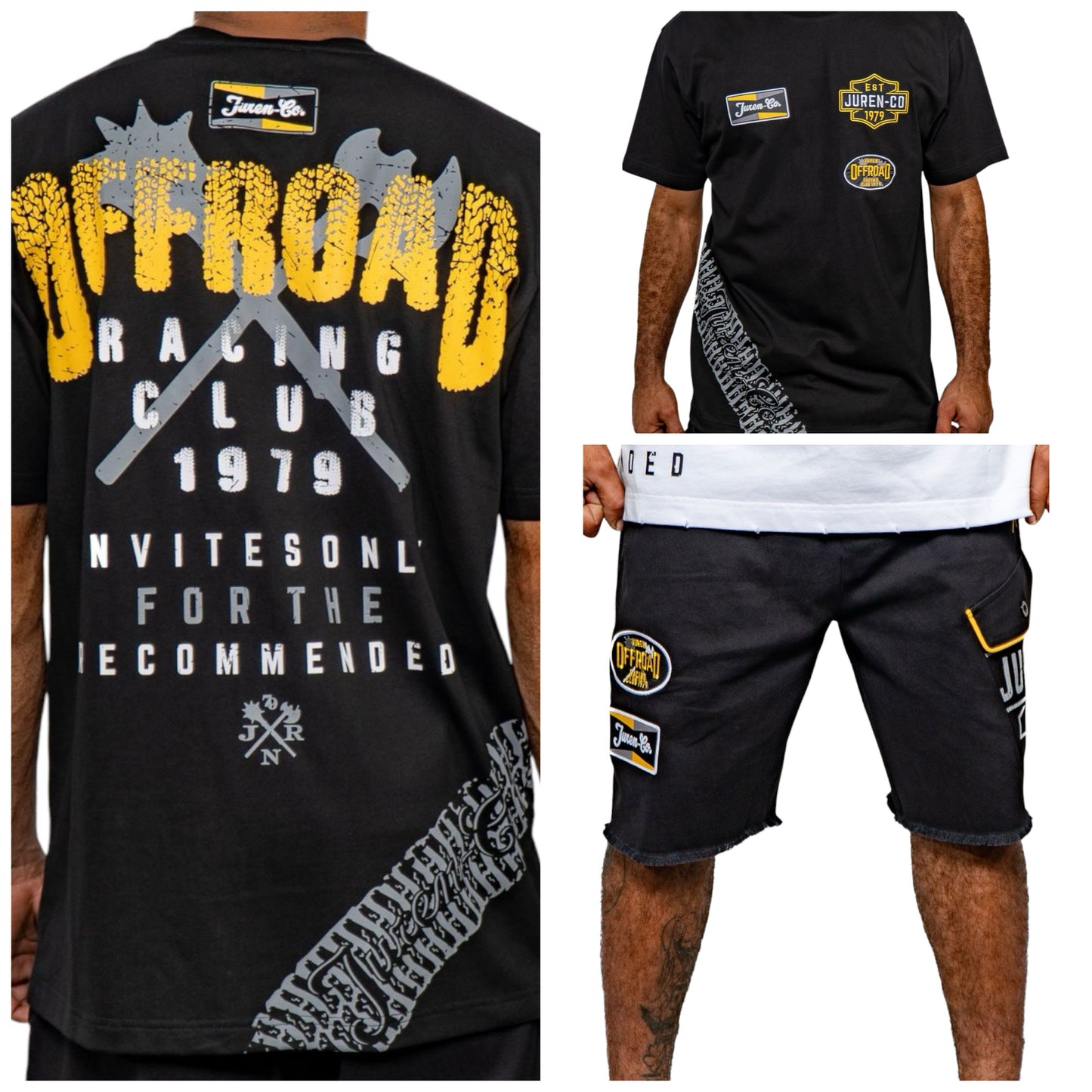 JUREN: Off Road Racing Club Chino Short Set