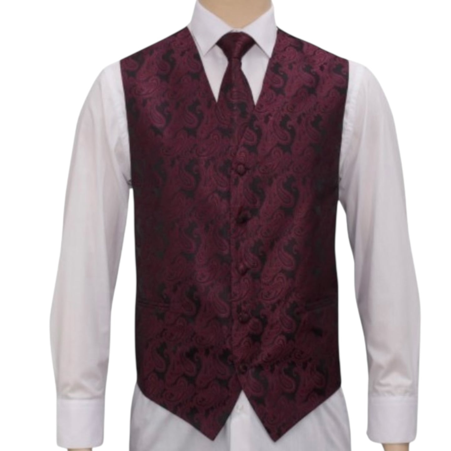 BRAND Q:  Paisley Satin Vest 20