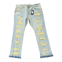 EVOLUTION: Mended Slim Denim 330407