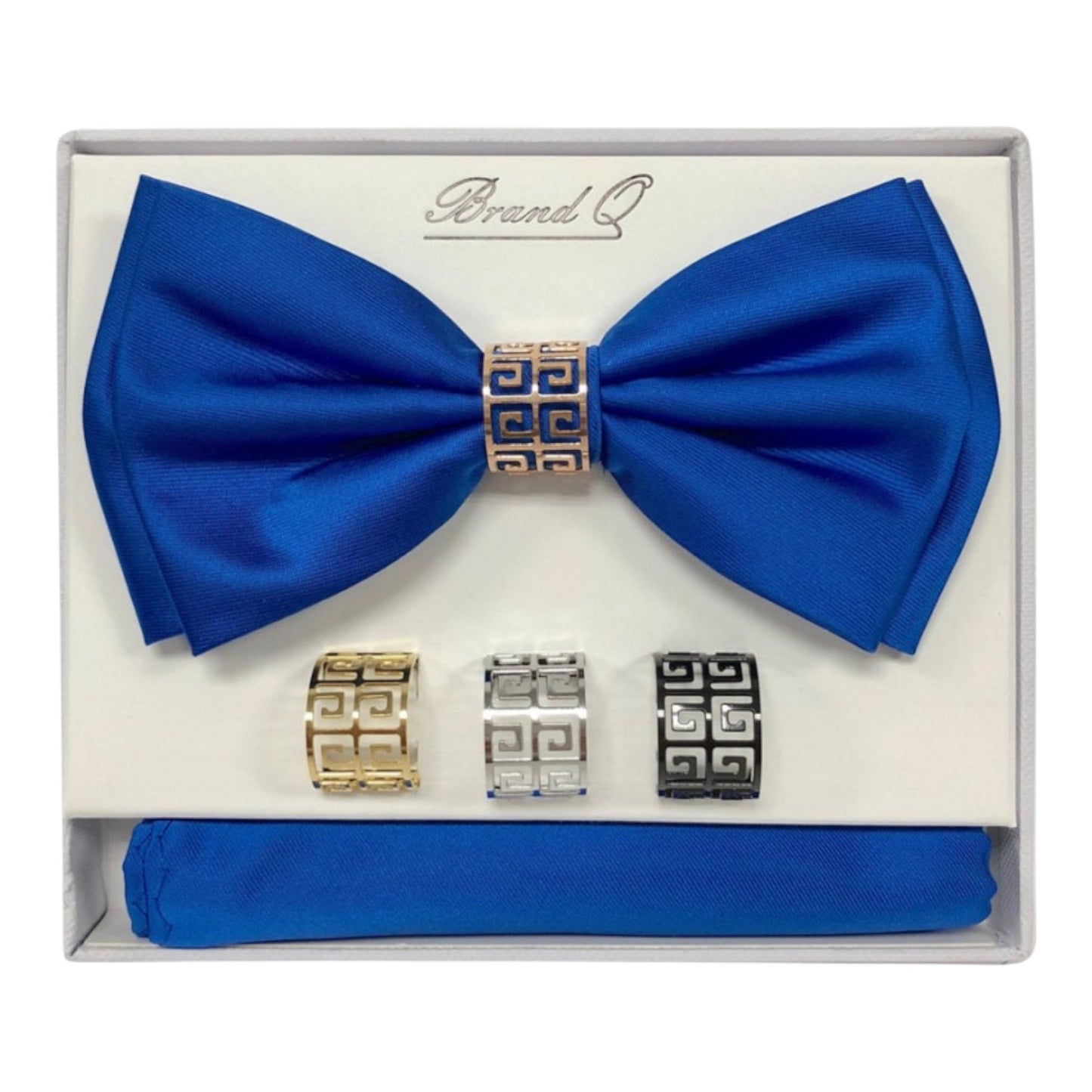 BRAND Q: Solid Bow W/ Hanky BTR100