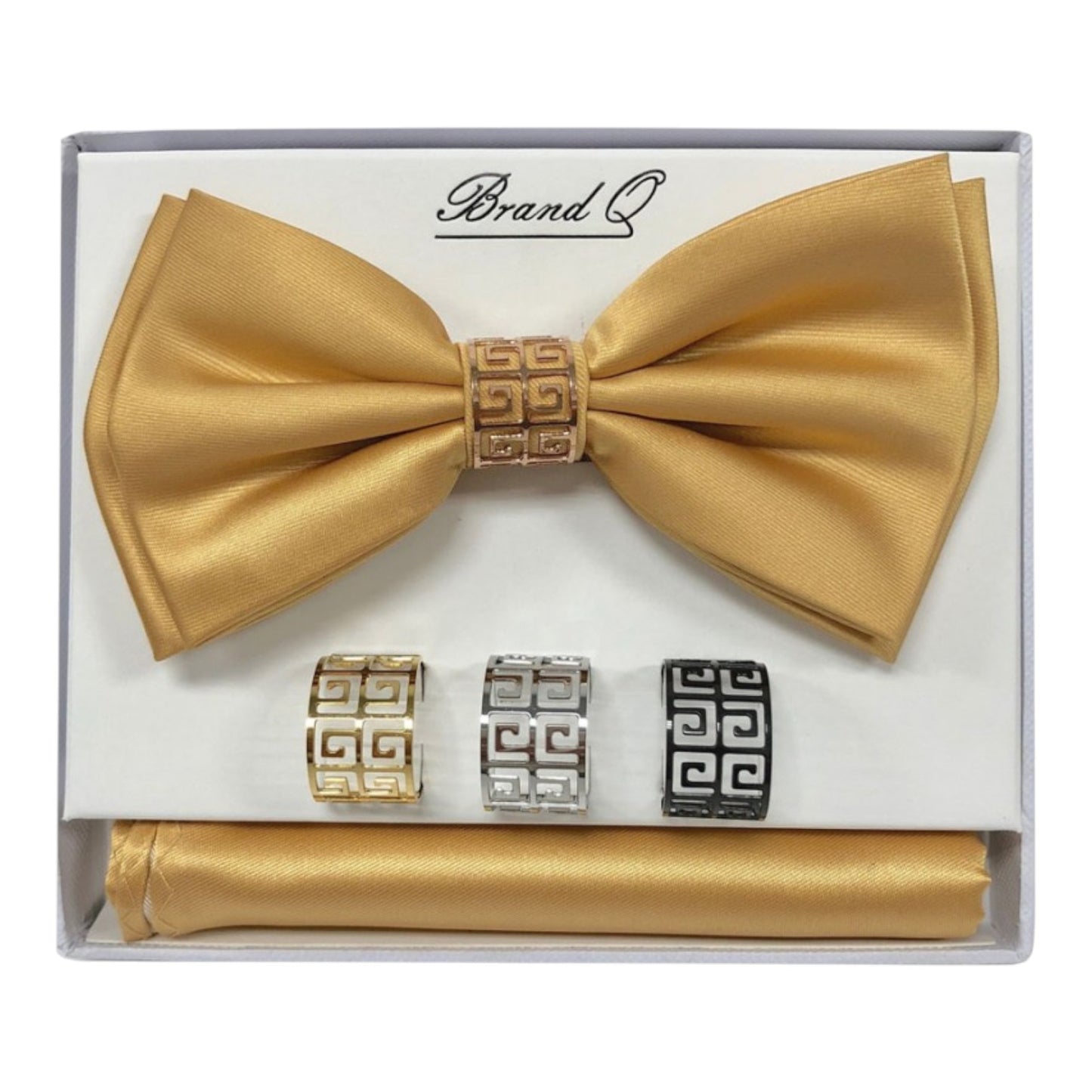 BRAND Q: Solid Bow W/ Hanky BTR100