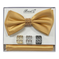 BRAND Q: Solid Bow W/ Hanky BTR100