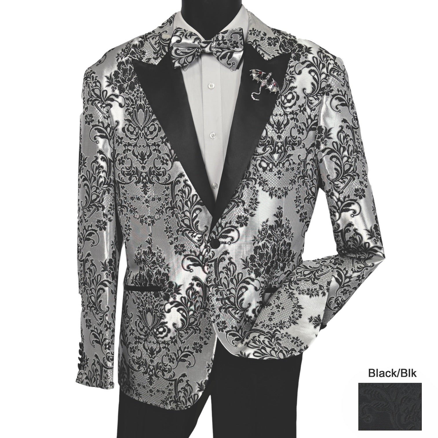 MAZARI: Metallic Blazer 9592