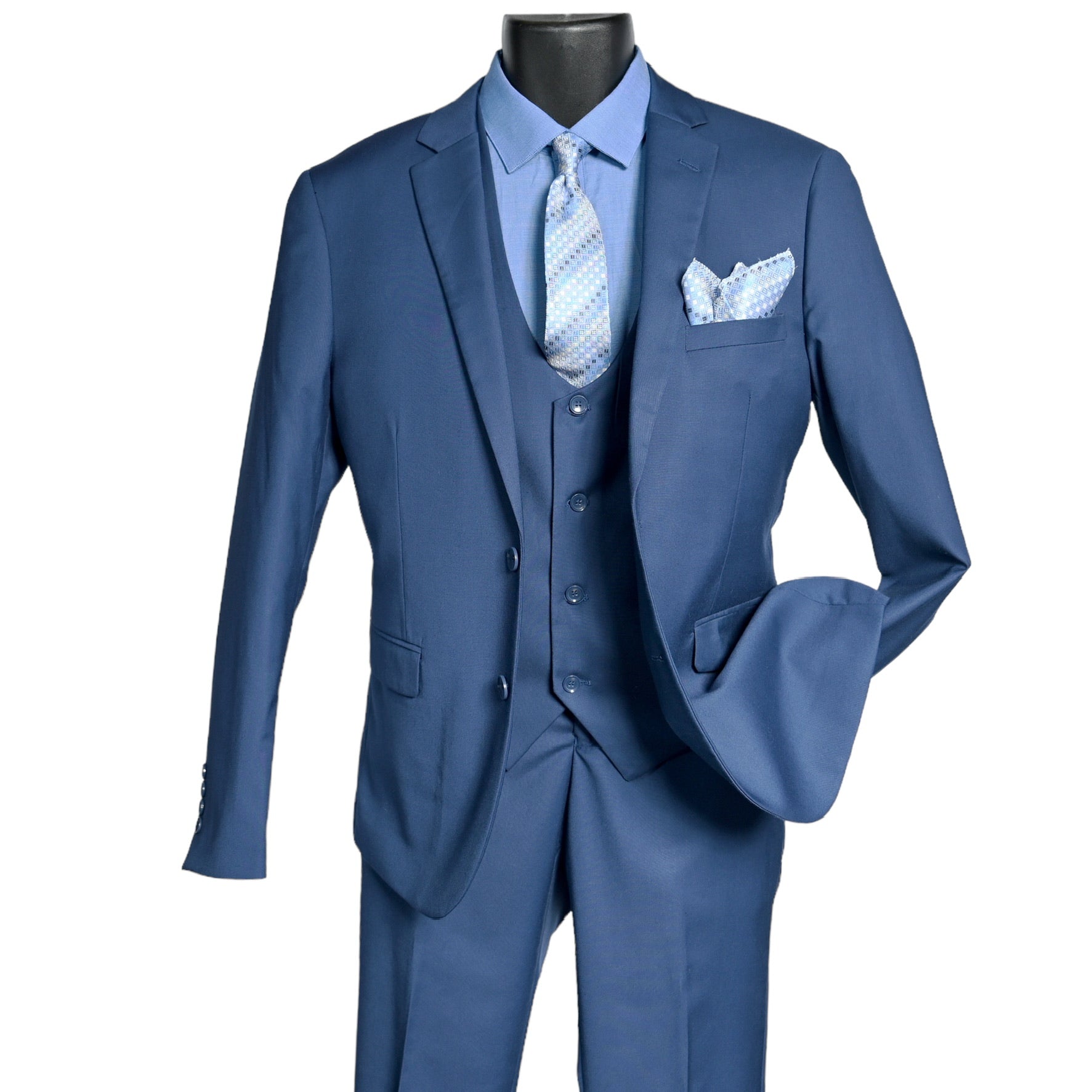 MAZARI: 3 PIECE SLIM FIT SUIT 1550