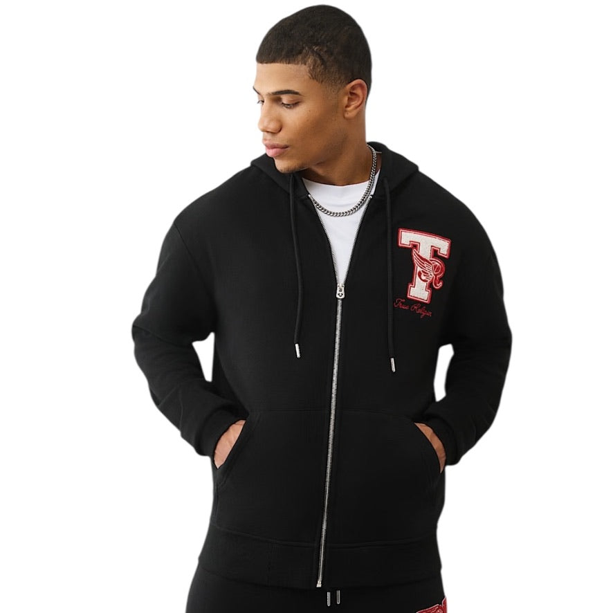 TRUE RELIGION: Champs Zip Hoodie