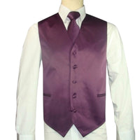BRAND Q:  Solid Satin Vest 10