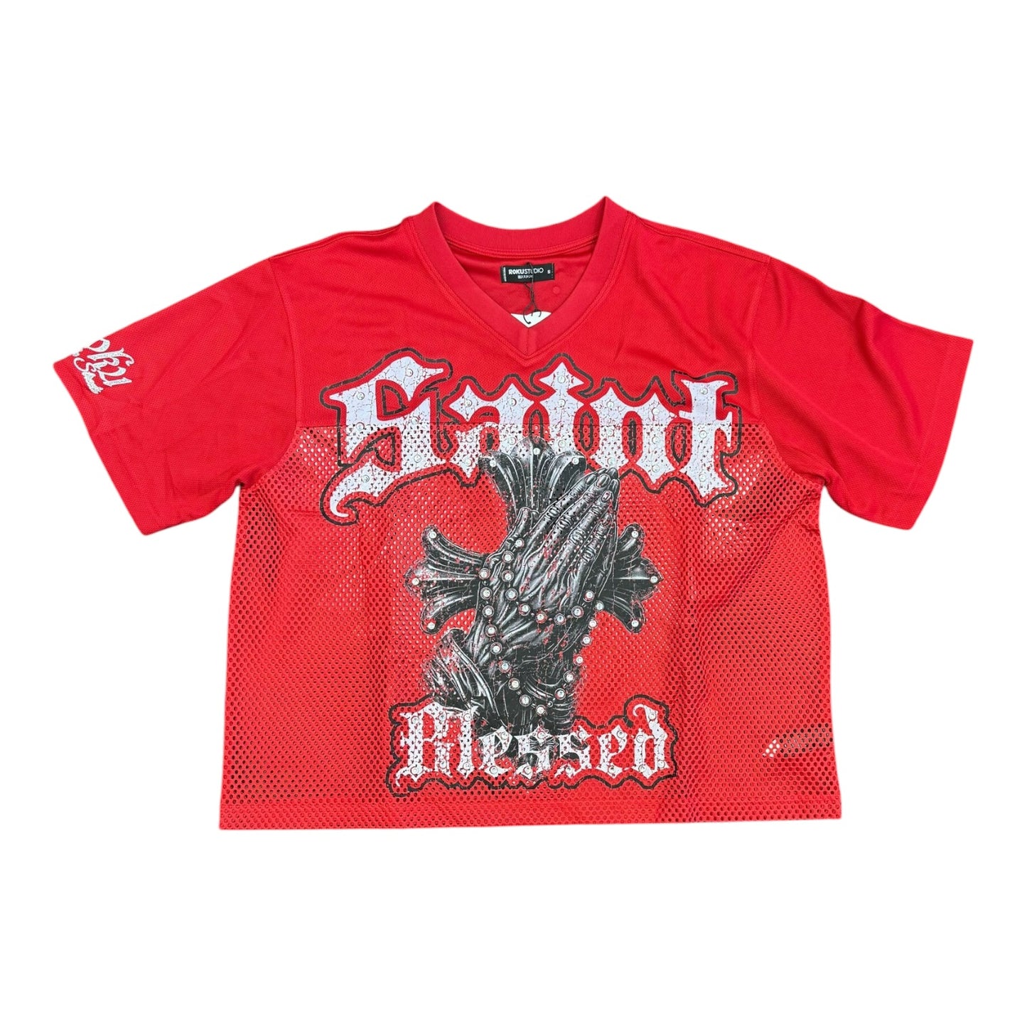 ROKU STUDIO: Faith Mesh Jersey RK1482036